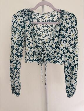 Zara- Small Floral Top